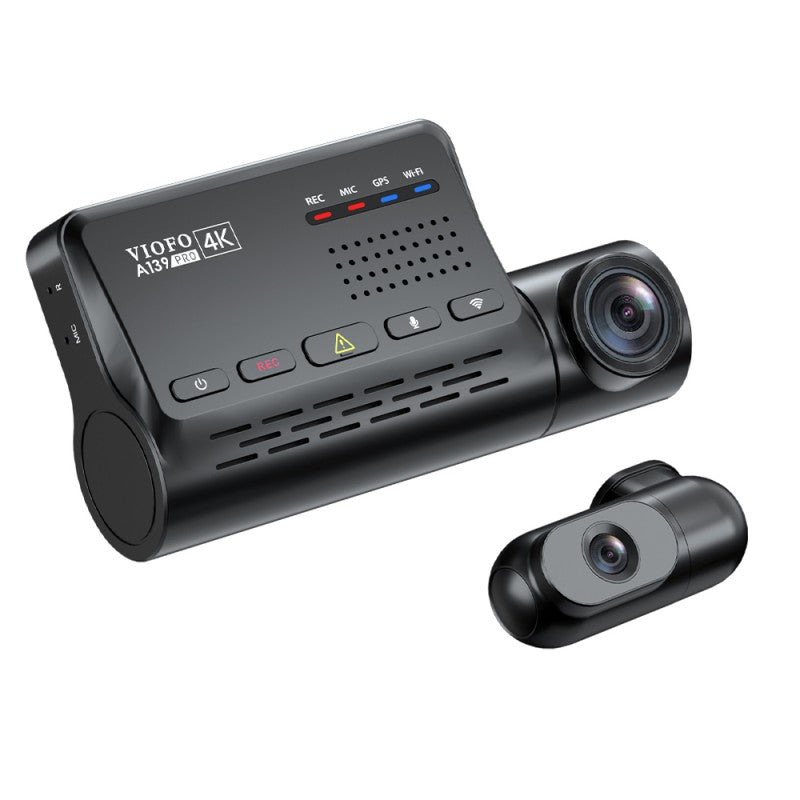 VIOFO A229 Plus 3 Channel Dash Cam, Dual STARVIS 2 Sensors, 3-Channel HDR,  1440P+1440P+1080P Front Inside and Rear Car Camera, 5GHz Wi-Fi, Voice